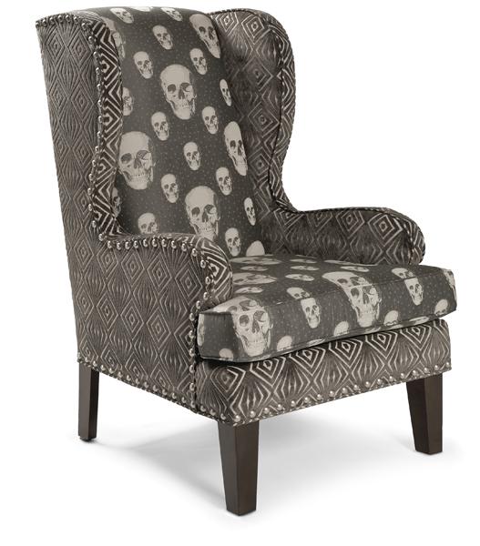 Regina Andrew upholstered furniture skull chair